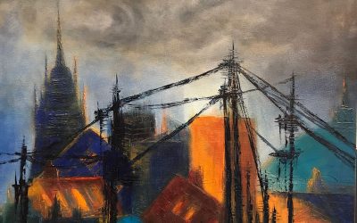 Poles, Cables, Pandemic & Prussian Blue