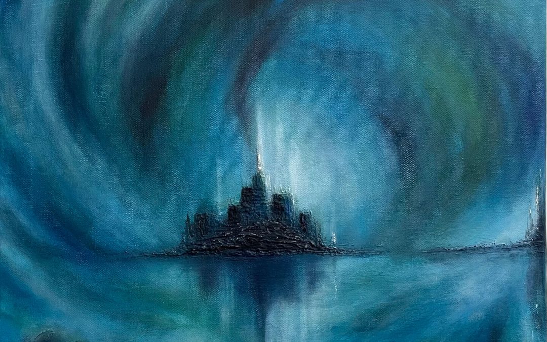 15 oils and acrylics