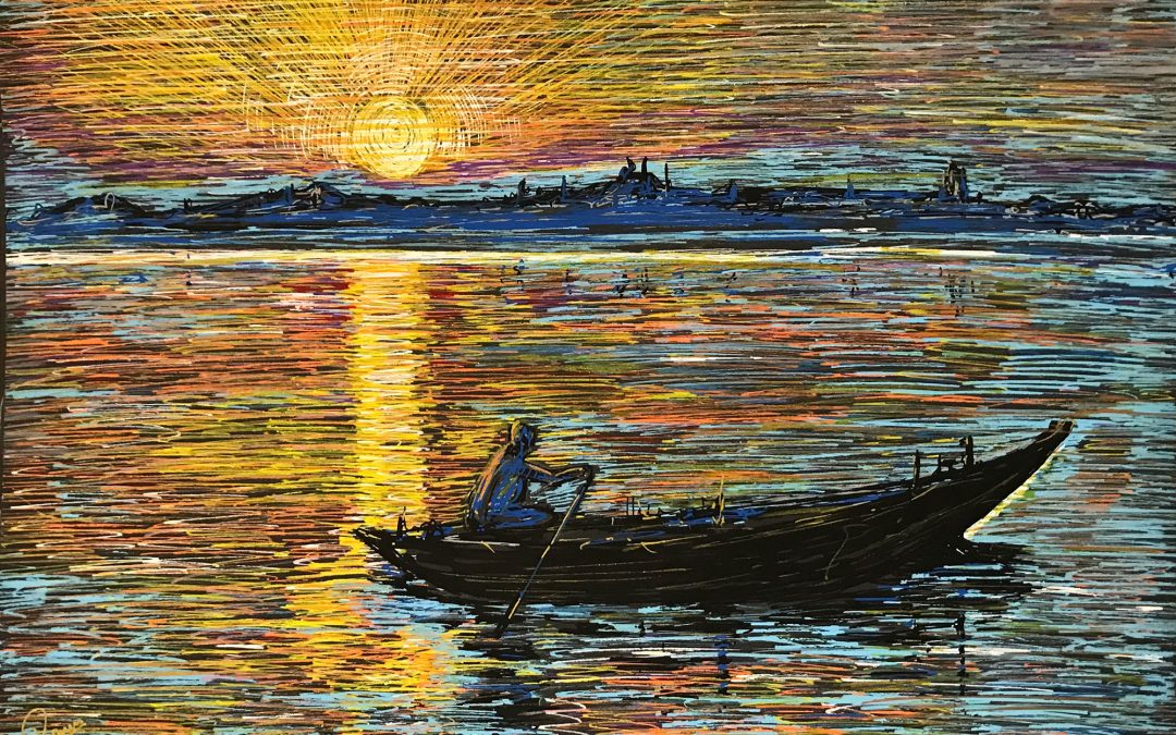 20 oils and acrylics